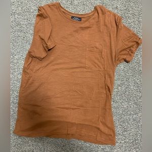 Bershka T-Shirt - Brown